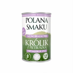 Polana Smaku Karma Mokra Królik z Pietruszką dla Psa 400g