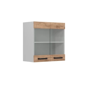 Køkkenskab med glas R-Line Gold power oak 60 cm Vicco