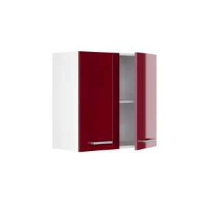 Hängeschrank R-Line Rot Hochglanz 60 cm livinity®