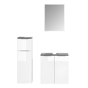 Meubles bain Otis Blanc 3 parties Vicco