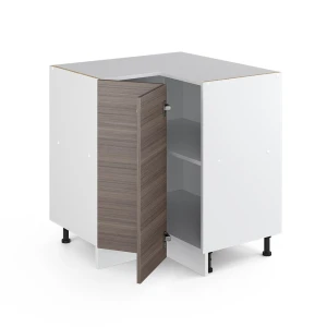 Meuble d'angle R-Line Gris noble 75.6cm , PT Chêne Vicco