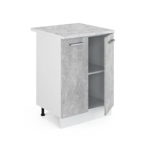 Küchenunterschrank R-Line Beton 60 cm , AP Marmor livinity®
