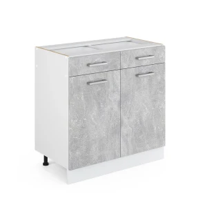 Køkkenskab R-Line Beton 80 cm uden bordplade Vicco