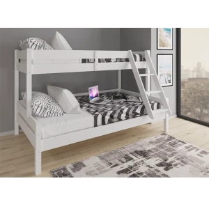 Etagenbett Everest Weiß 140x200 / 90x200 cm livinity®