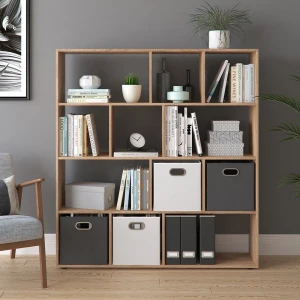 Faltbox 30x30  Anthrazit 30 x 30 cm 4er Set livinity®
