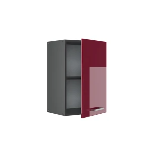 Hängeschrank R-Line Rot Hochglanz 40 cm livinity®