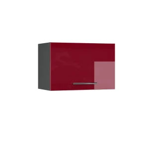 Hängeschrank Fame-Line Bordeaux Hochglanz 60 cm Flach Vicco