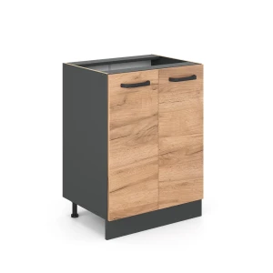 Køkkenskab R-Line Gold power oak 60 cm uden bordplade Vicco
