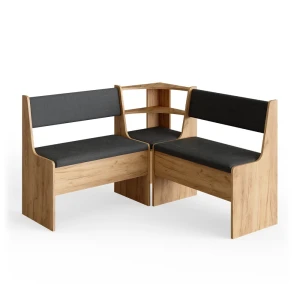 Spisestue-hjørnebænk Roman Gold power oak 76.6 x 41.5 cm Vicco