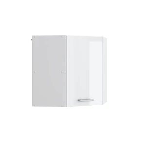 Hjørnehængeskab R-Line Hvid højglans 57 cm Vicco