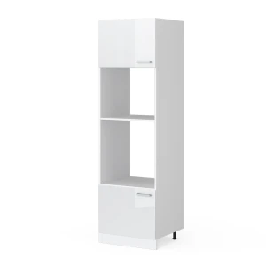 Mikrobølgeovnsskab R-Line Hvid højglans 60 cm Vicco