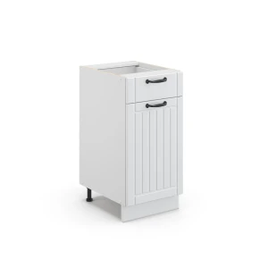 Midt skab Fame-Line Hvid landhus 40 x 82 cm uden bordplade Vicco