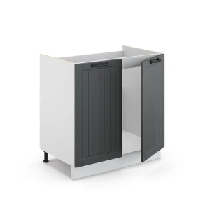 Vaskeskab Fame-Line Antracit landhus 80 cm , BP Eg Vicco