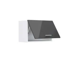 Hängeschrank R-Line Anthrazit Hochglanz 60 cm Flach livinity®