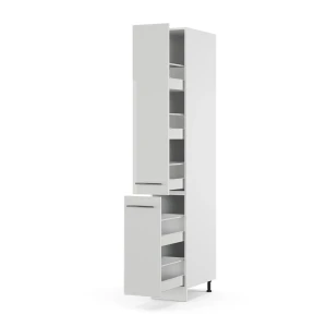Apothekerschrank Fame-Line Weiß Hochglanz 30 cm livinity®