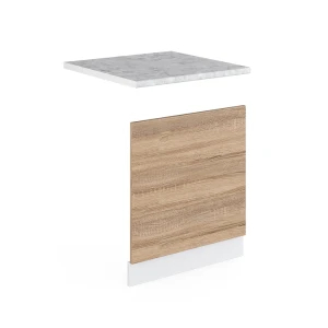 Frontplade R-Line Sonoma 60 cm med bordplade Vicco