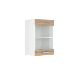 Køkkenskab med glas R-Line Sonoma 40 cm Vicco