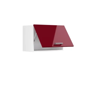 Hängeschrank R-Line Rot Hochglanz 60 cm Flach livinity®
