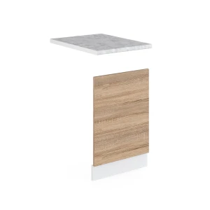 Frontplade R-Line Sonoma 45 cm med bordplade Vicco