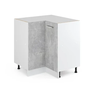 Hjørneskab R-Line Beton 75.6 cm uden bordplade Vicco