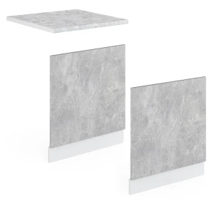 Frontblende R-Line Beton 60 cm , AP Marmor livinity®