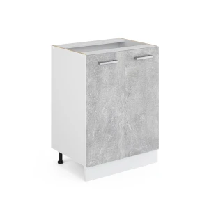 Køkkenskab R-Line Beton 60 cm uden bordplade Vicco