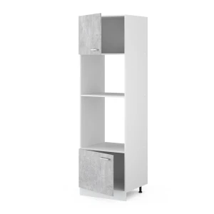 Mikrowellenschrank R-Line Beton 60 cm livinity®