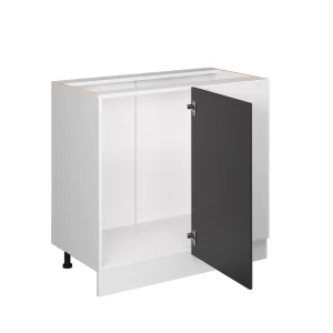 Hjørneskab R-Line Antracit landhus 86 cm , BP Antracit Vicco