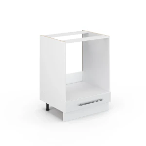 Herdumbauschrank Fame-Line Weiß Hochglanz 60 cm ohne Arbeitsplatte Vicco