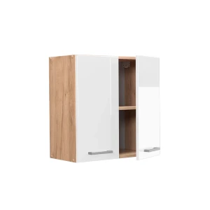 Hängeschrank R-Line Weiß Hochglanz 60 cm livinity®