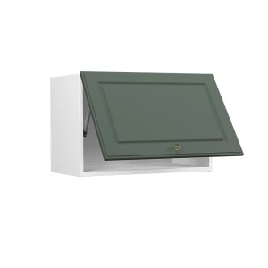Hängeschrank Fame-Line Grün-Gold Landhaus 60 cm Flach livinity®