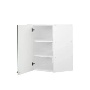 Eckhängeschrank Fame-Line Grün-Gold Landhaus 57 cm livinity®