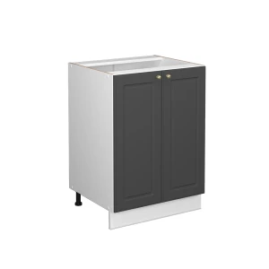 Midt skab Fame-Line Antracit-guld 60 x 82 cm uden bordplade Vicco