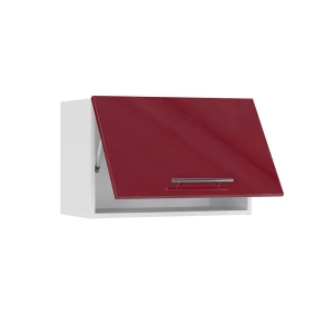 Hängeschrank Fame-Line Bordeaux Hochglanz 60 cm Flach livinity®
