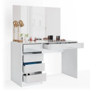 Makeupbord Sherry Hvid 120 cm Vicco