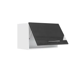 Hängeschrank Fame-Line Anthrazit Hochglanz 60 cm Flach livinity®