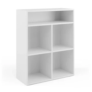 Bogreol  Hvid 72 x 90.2 cm 4 rum Vicco