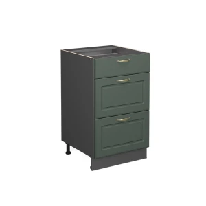 Køkkenskab Fame-Line Grøn guld Country 50 cm uden bordplade Vicco