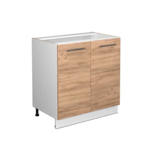 Vaskeskab Fame-Line Gold power oak 80 cm med hylde, uden bordplade Vicco