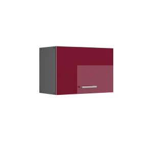 Hängeschrank R-Line Rot Hochglanz 60 cm Flach Vicco