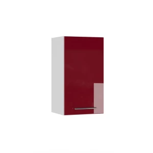 Badeværelsesskab Fame-Line Bordeaux rød højglans 40 x 72 cm Vicco