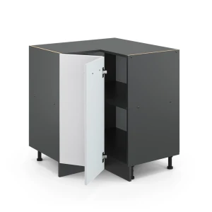 Hjørneskab R-Line Hvid højglans 75.6 cm , BP Eg Vicco
