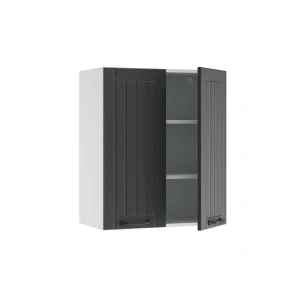 Hängeschrank Fame-Line Anthrazit Landhaus 60 cm livinity®