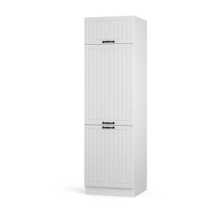 Køleskabsindbygningsskab Fame-Line Hvid landhus 60 cm Vicco