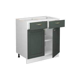 Køkkenskab Fame-Line Grøn guld Country 80 cm , BP Eg Vicco