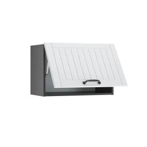 Hängeschrank Fame-Line Weiß Landhaus 60 cm Flach livinity®