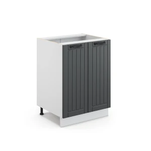 Midt skab Fame-Line Antracit 60 x 82 cm uden bordplade Vicco