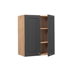 Hängeschrank Fame-Line Anthrazit-Gold 60 cm livinity®