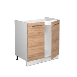 Spülenunterschrank Fame-Line Goldkraft Eiche 80 cm ohne Arbeitsplatte livinity®