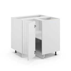 Hjørneskab Fame-Line Hvid landhus 80.5 cm , BP Marmor Vicco